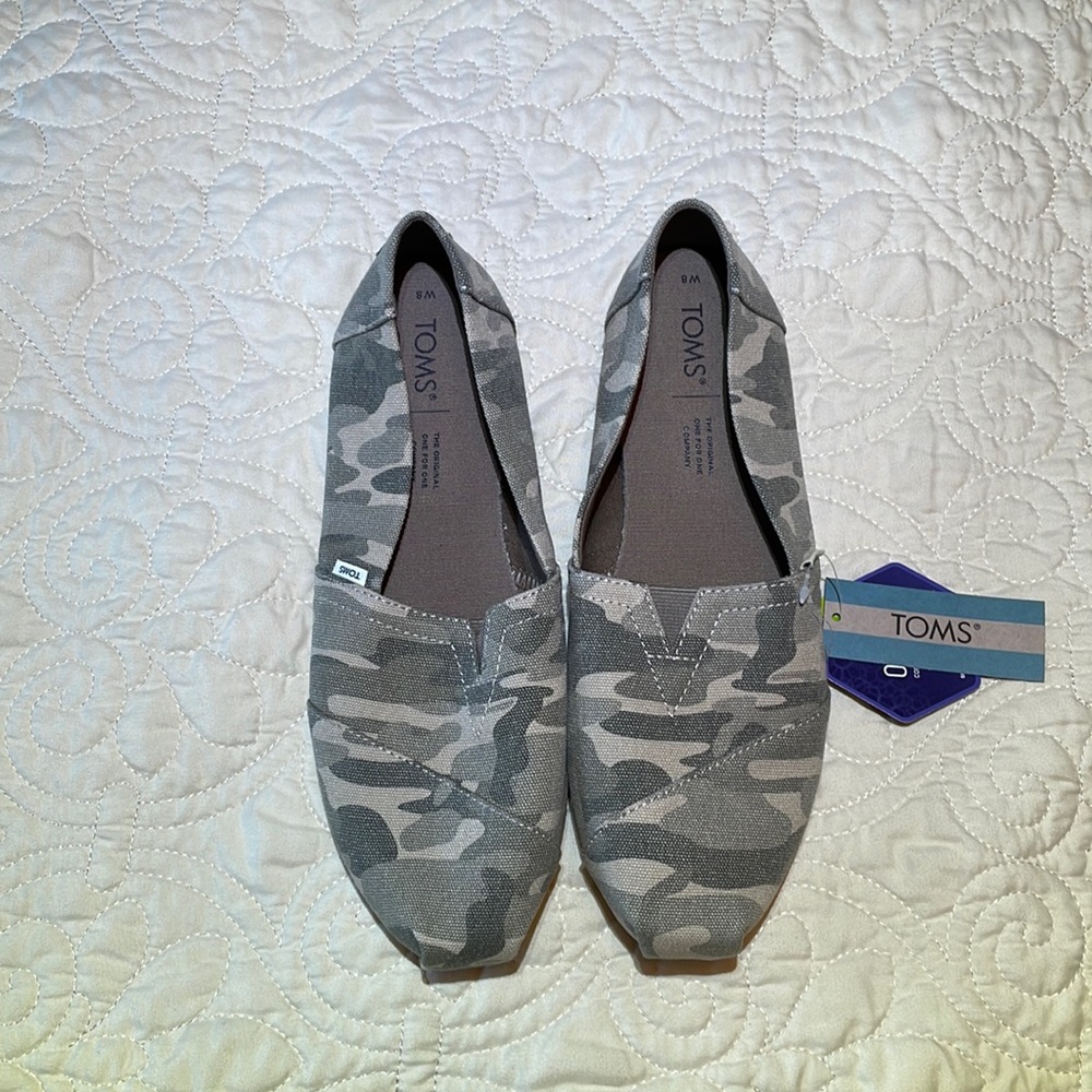 Toms Womens Size 8 Camouflage